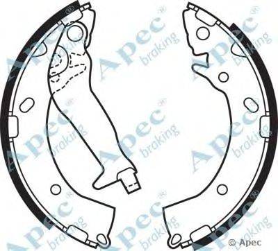 Тормозные колодки APEC braking SHU679