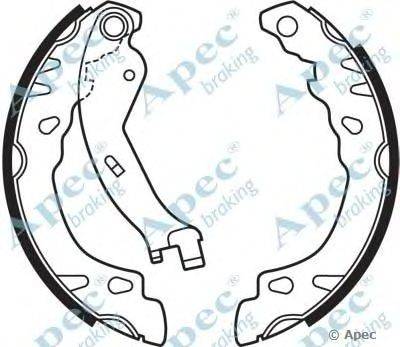 Тормозные колодки APEC braking SHU689