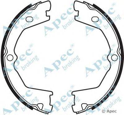 Тормозные колодки APEC braking SHU701