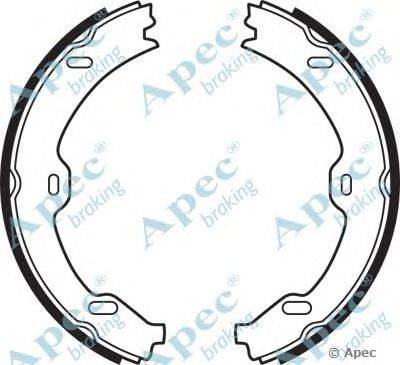 Тормозные колодки APEC braking SHU704