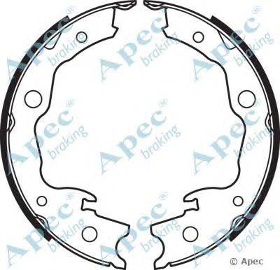 Тормозные колодки APEC braking SHU727