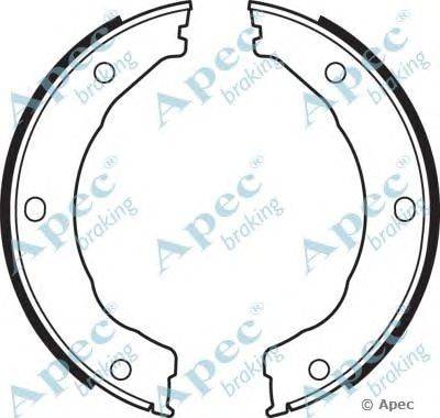 Тормозные колодки APEC braking SHU729