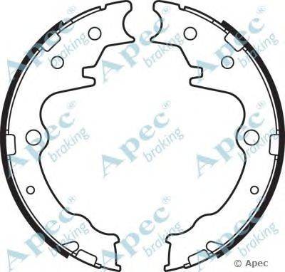 Тормозные колодки APEC braking SHU745