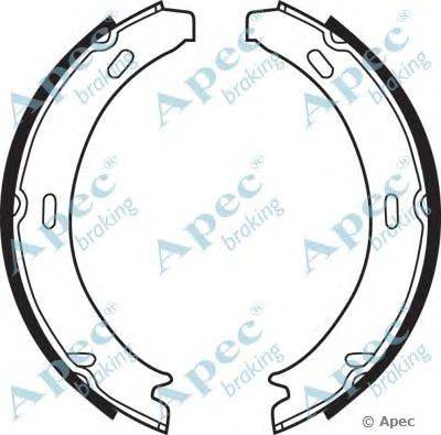 Тормозные колодки APEC braking SHU773