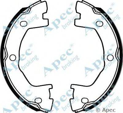 Тормозные колодки APEC braking SHU779