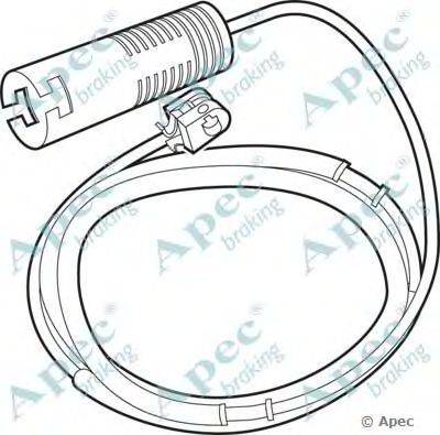 Указатель износа, накладка тормозной колодки APEC braking WIR5136