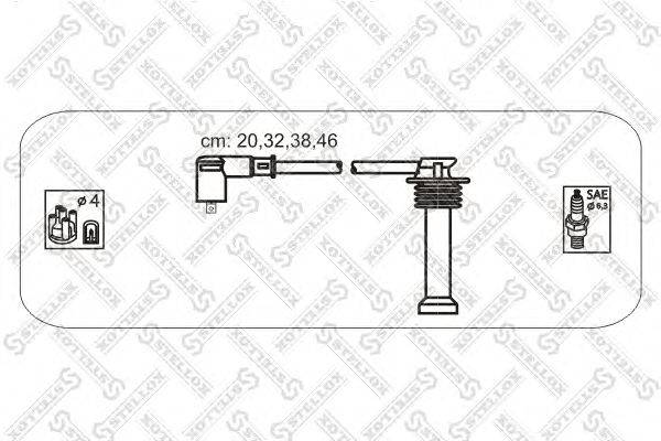 Комплект проводов зажигания STELLOX 1038143SX