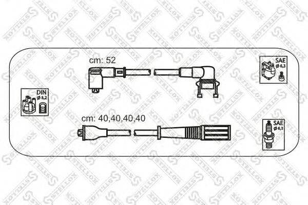 Комплект проводов зажигания STELLOX 1038160SX