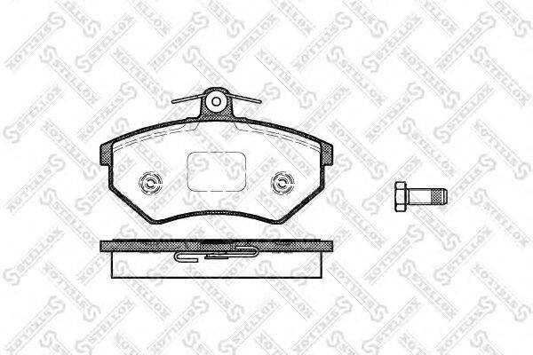 Комплект тормозных колодок, дисковый тормоз CHERY A113501080