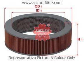 Воздушный фильтр SAKURA  Automotive A-1803