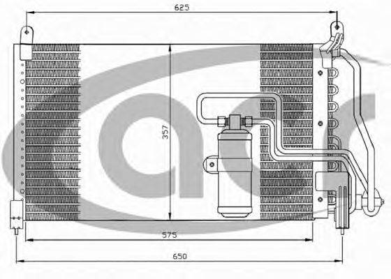 Конденсатор, кондиционер ACR 300195