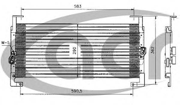 Конденсатор, кондиционер ACR 300247