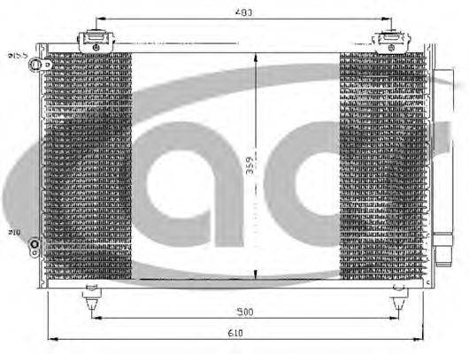 Конденсатор, кондиционер ACR 300479