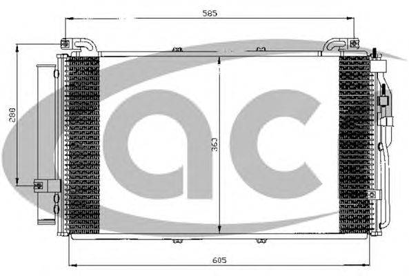 Конденсатор, кондиционер ACR 300522