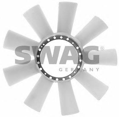 Крыльчатка вентилятора, охлаждение двигателя SWAG 10210003