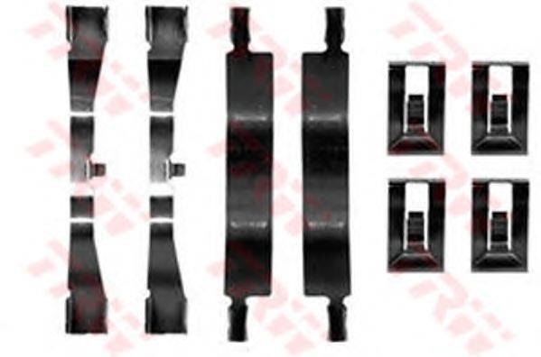 Комплектующие, колодки дискового тормоза TRW PFK237