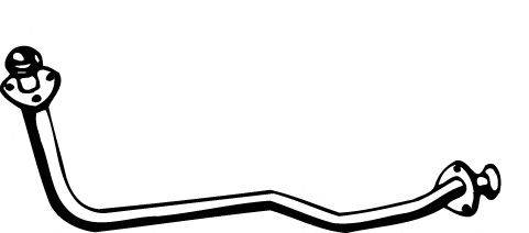 Труба выхлопного газа WALKER 13141