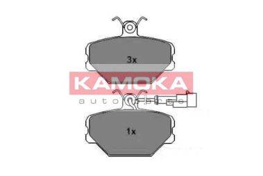Комплект тормозных колодок, дисковый тормоз KAMOKA JQ1011048B