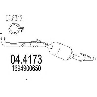 Катализатор MTS 04.4173