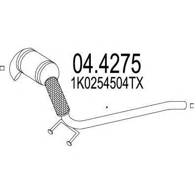 Катализатор MTS 044275