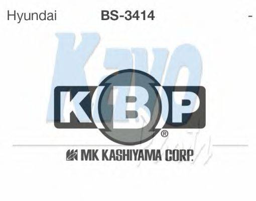 Комплект тормозных колодок KAVO PARTS BS-3414