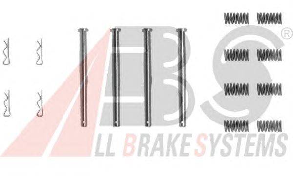 Комплектующие, колодки дискового тормоза A.B.S. 0970Q
