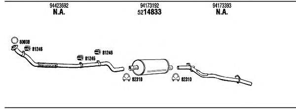 Система выпуска ОГ WALKER IS10003