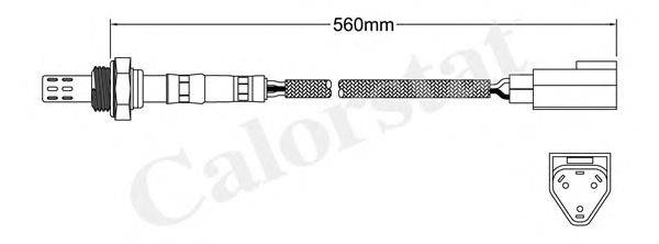 Лямбда-зонд CALORSTAT by Vernet LS130148