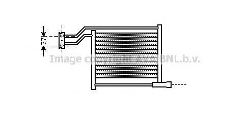 Масляный радиатор, автоматическая коробка передач AVA QUALITY COOLING BW3206