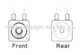 Масляный радиатор, автоматическая коробка передач AVA QUALITY COOLING CN3287