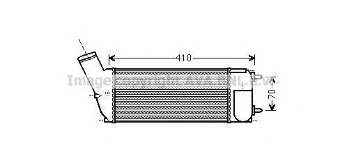 Интеркулер AVA QUALITY COOLING CN4268