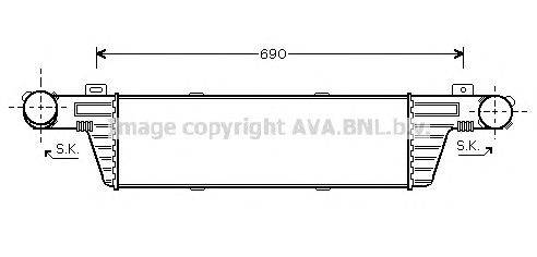 Интеркулер AVA QUALITY COOLING MS4315