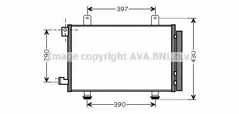 Конденсатор, кондиционер AVA QUALITY COOLING SZ5090