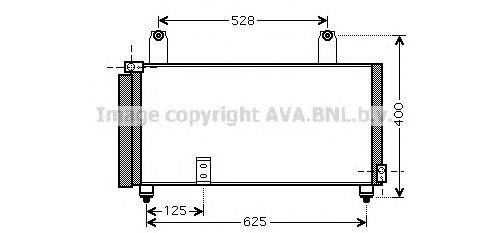 Конденсатор, кондиционер AVA QUALITY COOLING SZA5081