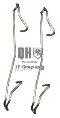Комплектующие, колодки дискового тормоза JP GROUP BFK649