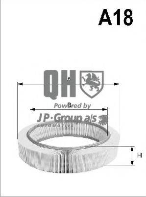 Воздушный фильтр JP GROUP QFA0357