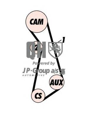 Комплект ремня ГРМ JP GROUP QBK162