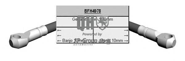 Тормозной шланг JP GROUP BFH4978