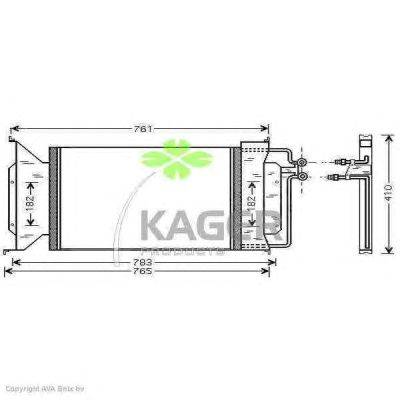 Конденсатор, кондиционер KAGER 94-5891