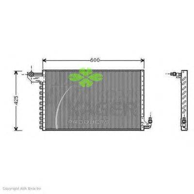 Конденсатор, кондиционер KAGER 945906