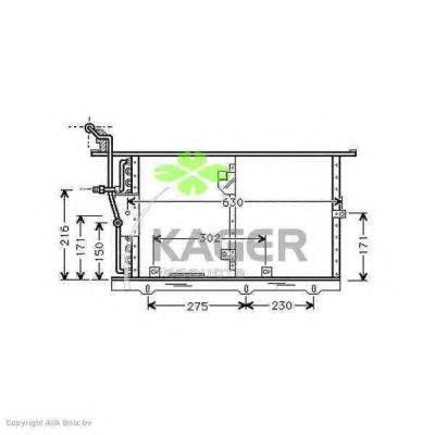 Конденсатор, кондиционер KAGER 94-6279