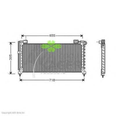 Конденсатор, кондиционер KAGER 94-6300