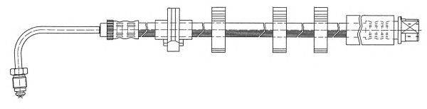Тормозной шланг KAWE 511692