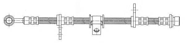 Тормозной шланг KAWE 511848