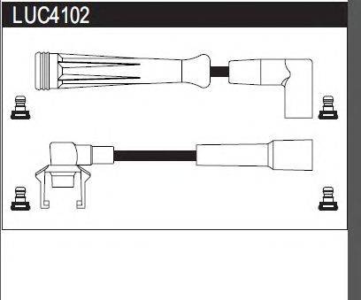 Комплект проводов зажигания LUCAS ELECTRICAL LUC4102