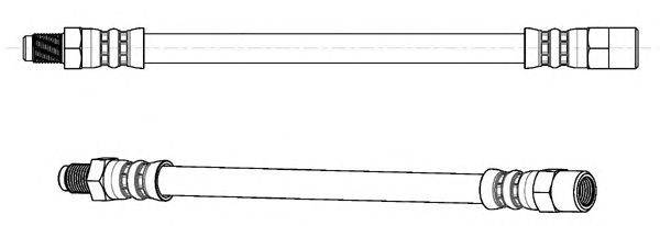 Тормозной шланг KAWE 510434