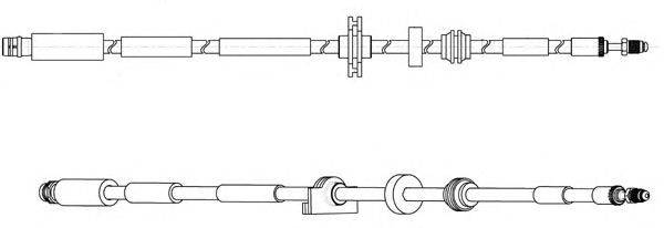 Тормозной шланг KAWE 514502