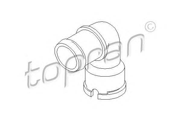 Фланец охлаждающей жидкости TOPRAN 108 790