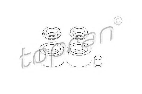 Ремкомплект, колесный тормозной цилиндр TOPRAN 103234