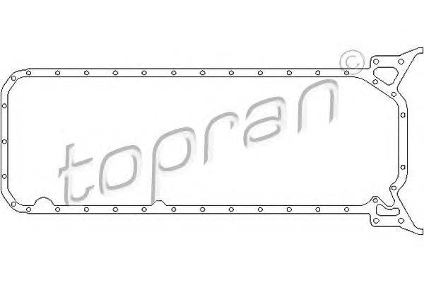 Прокладка, маслянный поддон TOPRAN 401 221